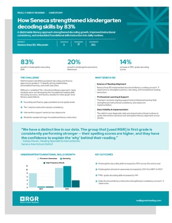 Seneca Area School District Case Study