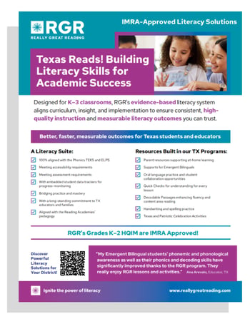 Texas Foundational Literacy Thumbnail